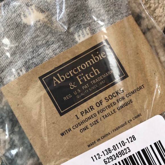 Abercrombie & Fitch Mens Socks NWT - Picture 4 of 6